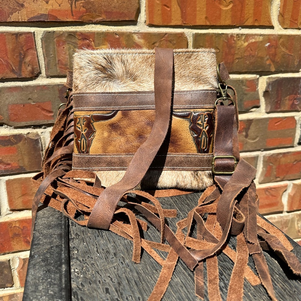 Western Leather Crossbody